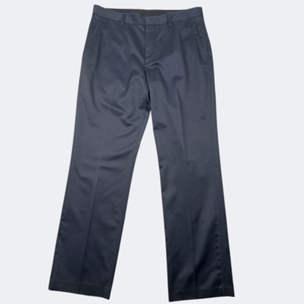 Bonobos Friday Pants Men 34x32 Gray Straight Leg Cotton Chino Casual Work Smooth